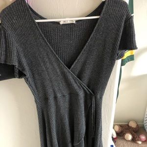 Only worn once, wrap like dress!